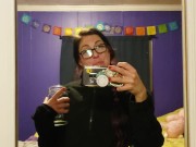 Peeing In A Jar In My Bedroom 2/16