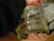 Peeing In A Jar In My Bedroom 8/16