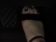 @tici_feet tici feet IG tici_feet pedal pumping black toenails preview