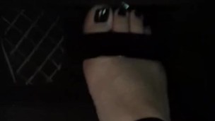 @tici_feet tici feet IG tici_feet pedal pumping black toenails preview