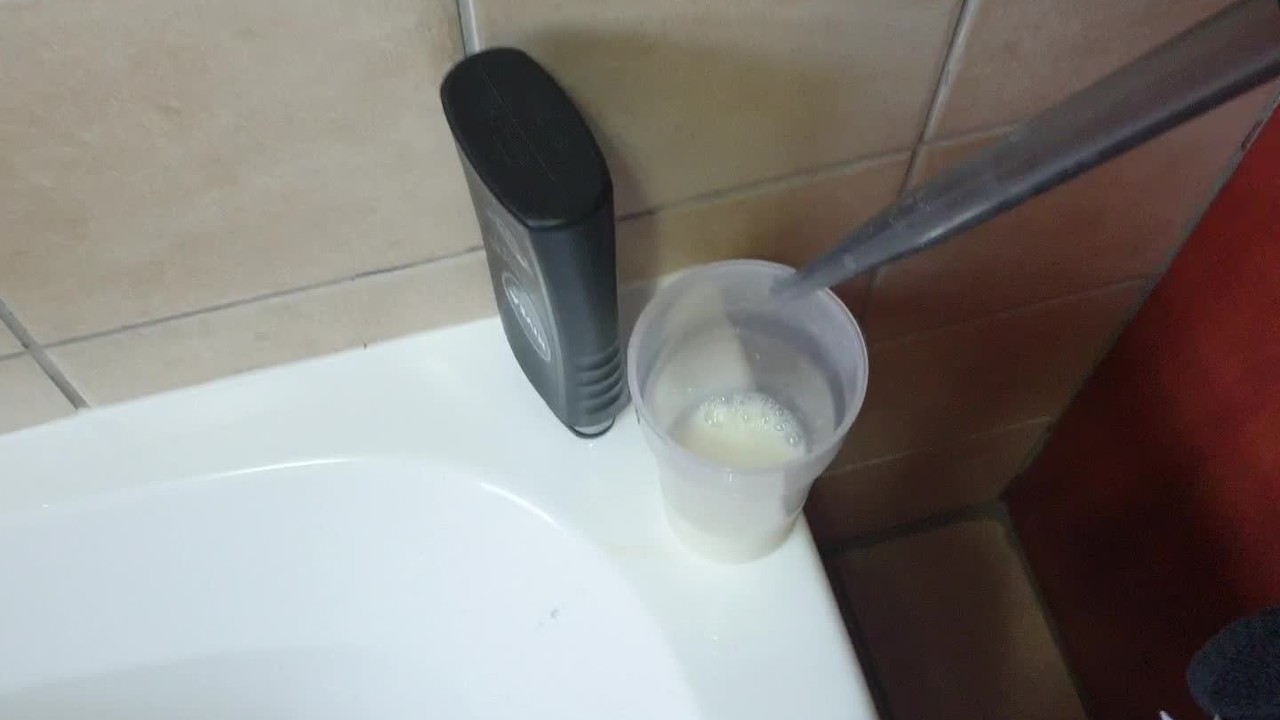 Chubby teen gets a milk enema in her asshole | fat ass - RedTube