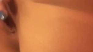 Latina fingering juicy pussy until i cum