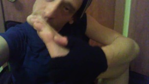 Sniffing And Touching My Dirty Foots and Sock To My Face And Mouth