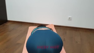 Amateur girl was fucked after gym / Nicky Mist