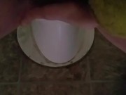 Bathroom piss ;) - Screenshot 12 of 16 - Squirting Piss