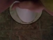 Bathroom piss ;) - Screenshot 15 of 16 - Squirting Piss