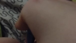 Virgin masturbates after class