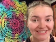 Object insertion! Tight teen vs. colored pencils  1/16