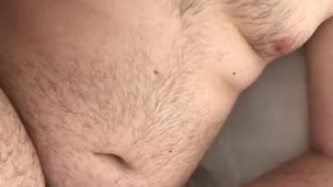 Teen pissing on himself 