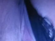 Chubby teen plays with pussy