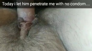 First no-condom sex (Bareback) with my old stepdaddy! [Snapchat]