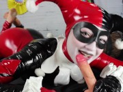 Futanari Harley Quinn Anal & BJ OmankoVivi TEASER Latex Femdom Fetish 7/16