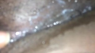 The aftermath of an intense orgasm