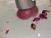 Low Hanging Balls Ballstretching Scrolicious Testicles Bath Sex 14/16