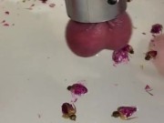 Low Hanging Balls Ballstretching Scrolicious Testicles Bath Sex 15/16