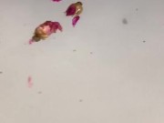 Low Hanging Balls Ballstretching Scrolicious Testicles Bath Sex 4/16