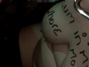 Topless Chained Up Spider Gag FaceFuck Blowjob Facial up the nose LOL 14/16