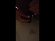 Amateur EBONY SEXY DALE LEE deepthroat 8 INCHES 