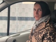 a truck driver fucked a amazing brunette in the woods 4/16