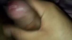 Playing with my cum