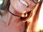 Friend dared me to pull over and rub one out ;) 2/16