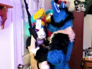 PiperThebun x Sucario Breeding on a Door Sex Swing 7/16