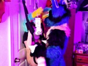 PiperThebun x Sucario Breeding on a Door Sex Swing 8/16