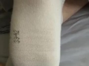  White ankle socks  - Screenshot 4 of 16 - Sock Fetish