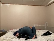 Wife calls husband to say she's running late and boyfriend comes to fuck  2/16