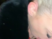 Blowjob and cigare on balcony 14/16