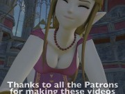 Zelda and the Power of love [Giantess Growth]