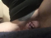 Myra enjoys some quick anal squirting.  4K 13/16