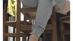 tici_feet IG tici feet dangling my shoes and shoeplaying - preview