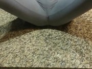 Pissing my pants and getting a golden shower at the same time
