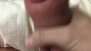 Huge pumped up cock