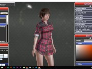 Setting up my virtual girl to have sex in HONEY SELECT