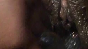 Fucked my self in a wooden chair and squirted 
