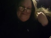 BBW gives greedy teen car BJ oustide shopping mall-wants 2nd bj r...