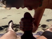 Broche gostoso em praia publica (S. Jacinto) 15/16