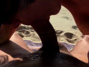 Broche gostoso em praia publica (S. Jacinto) 5/16