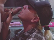 PERFECT BLONDE TEEN SLOPPY BLOWJOB AND CUM IN MOUTH CLOSEUP-ADELLA JAY 16/16