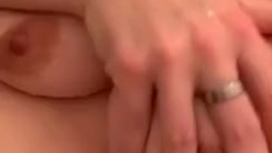 Wet titty play