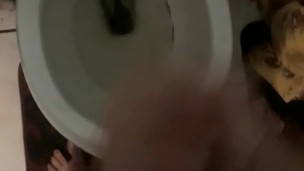 Jacking my dick a little