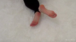 TRAILER for "Perfect Feet Jerk Off Instructions" MiaNyx Foot Fetish JOI