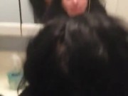 Bent over and fucked in friends bathroom 13/16