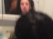 Bent over and fucked in friends bathroom 16/16