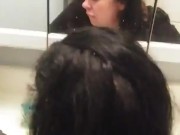 Bent over and fucked in friends bathroom 9/16