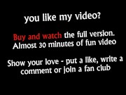 Omg Girl kick him in the balls, and he very much cums. Ballbusting footjob 16/16