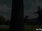 Busty beauty peels off gorgeous lovers tight yoga pants and eats her pussy 1/16