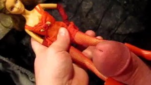 B.B.B.preview: Jennifer Stone "Red Lingerie"(cum only) WMV with Slomotion